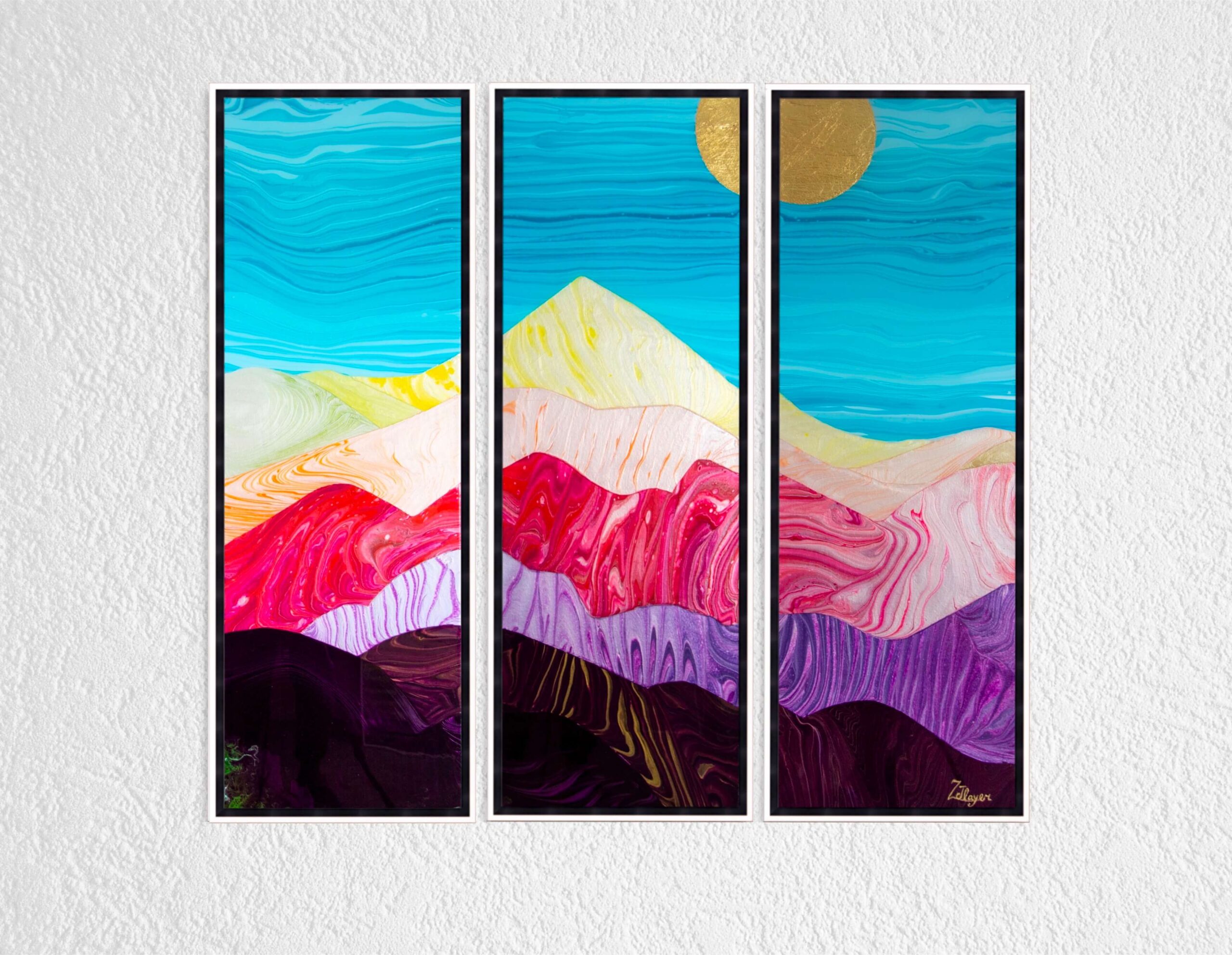The Rainbow ( Triptych)