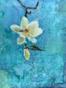 Bloom in Wax 5 (SOLD)